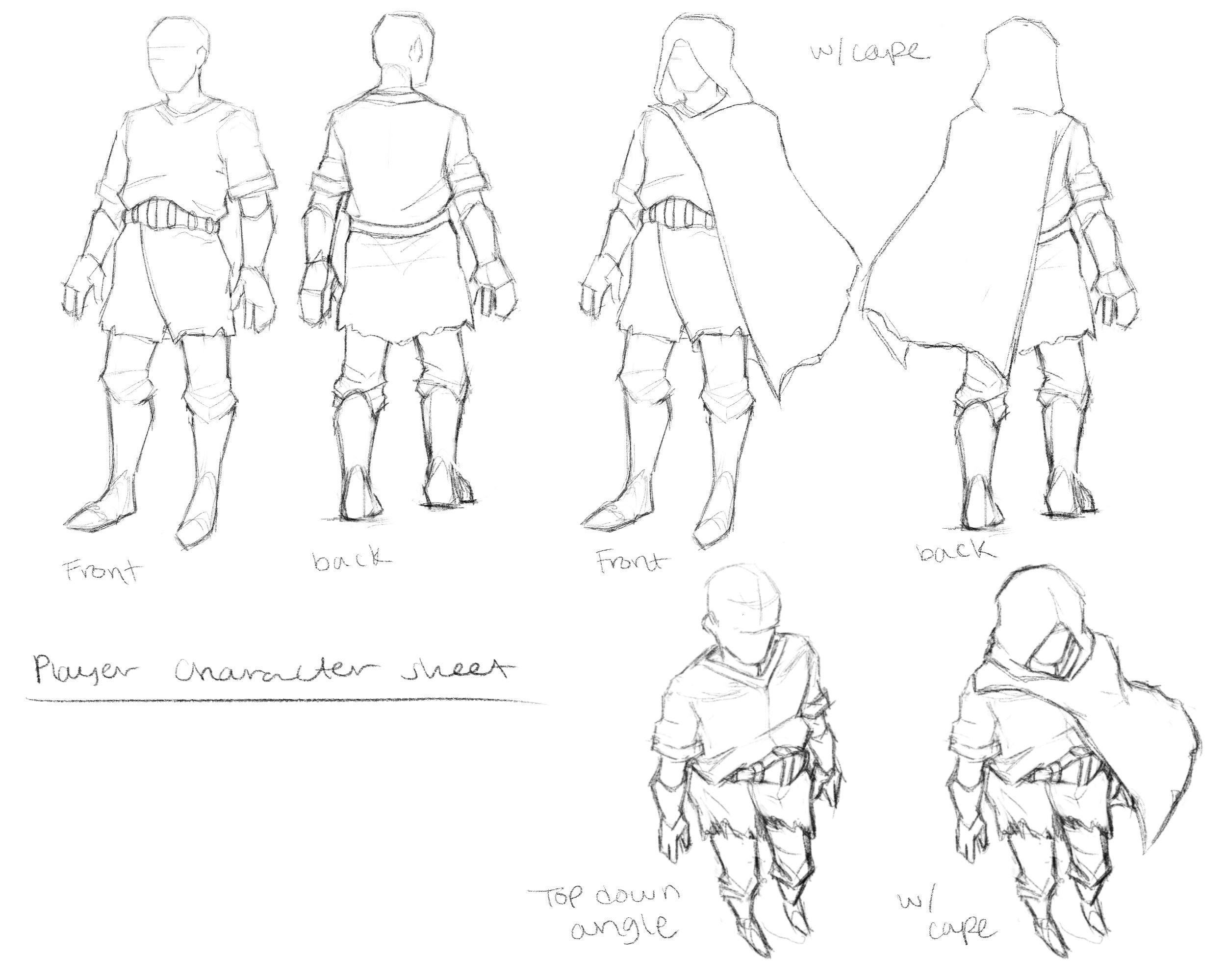 Character Design Concept Sheet
