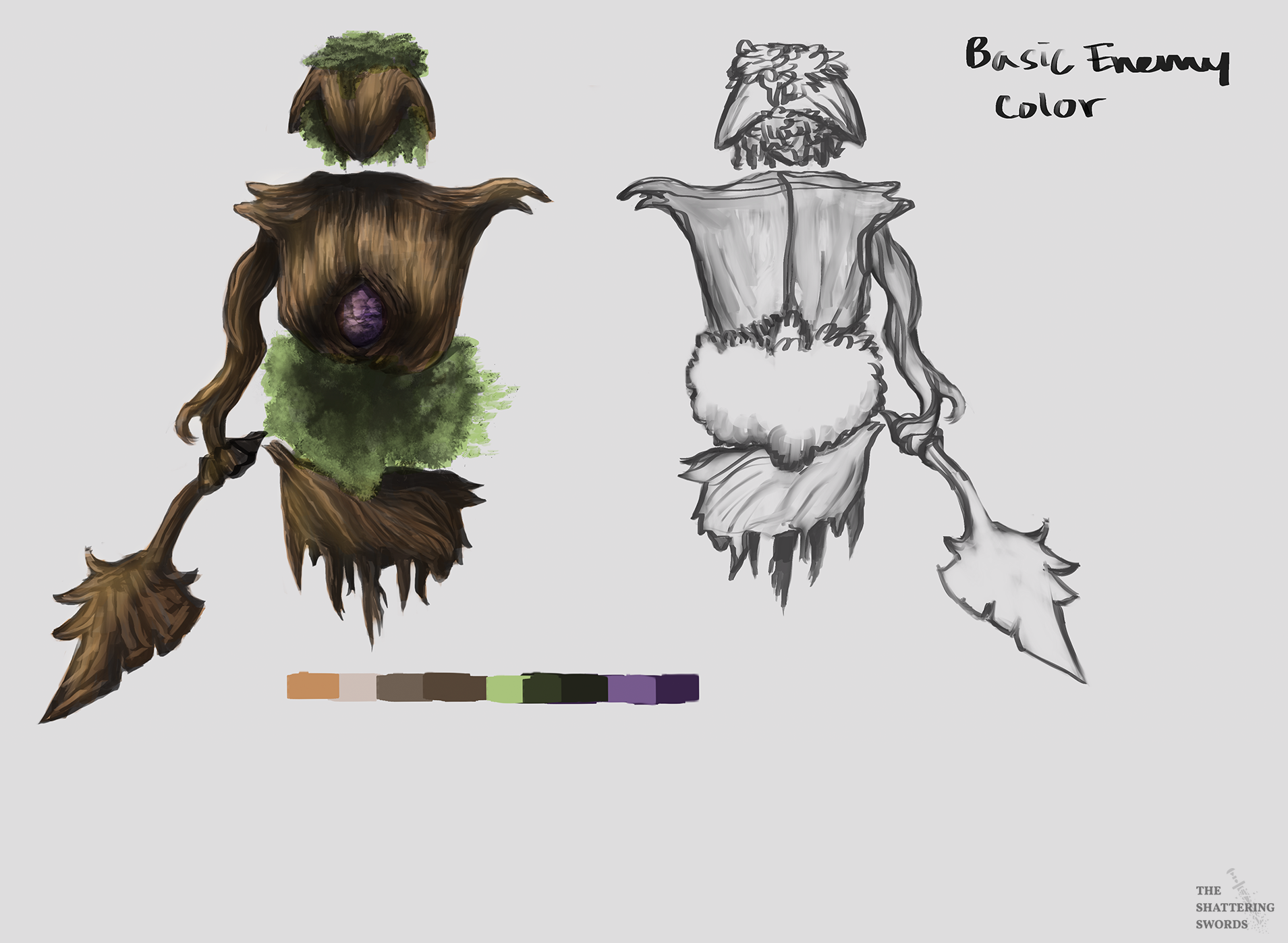 Colored Basic Enemy Concept