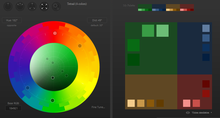 Color Palette Idea