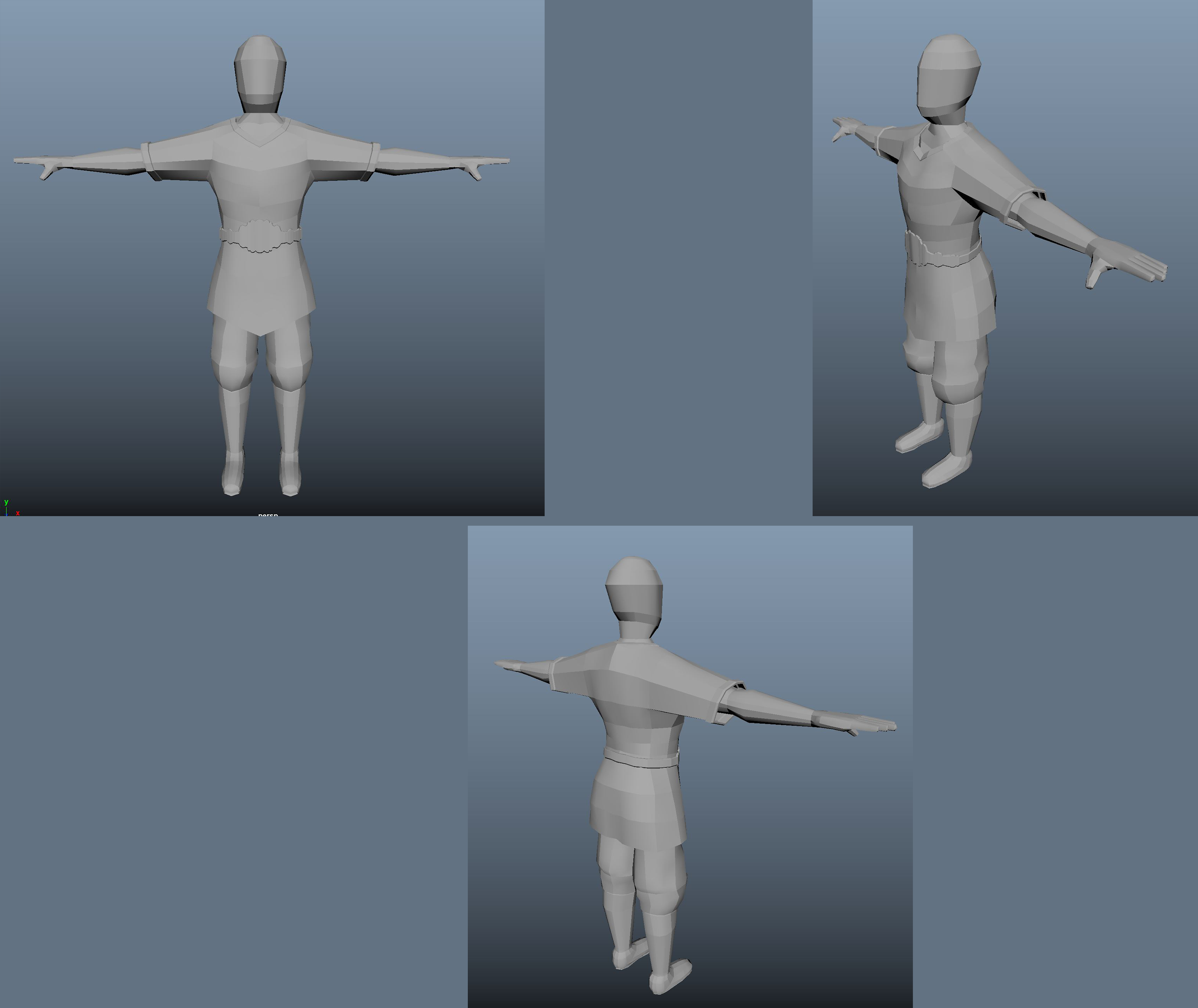 Work-in-Progress Character Model
