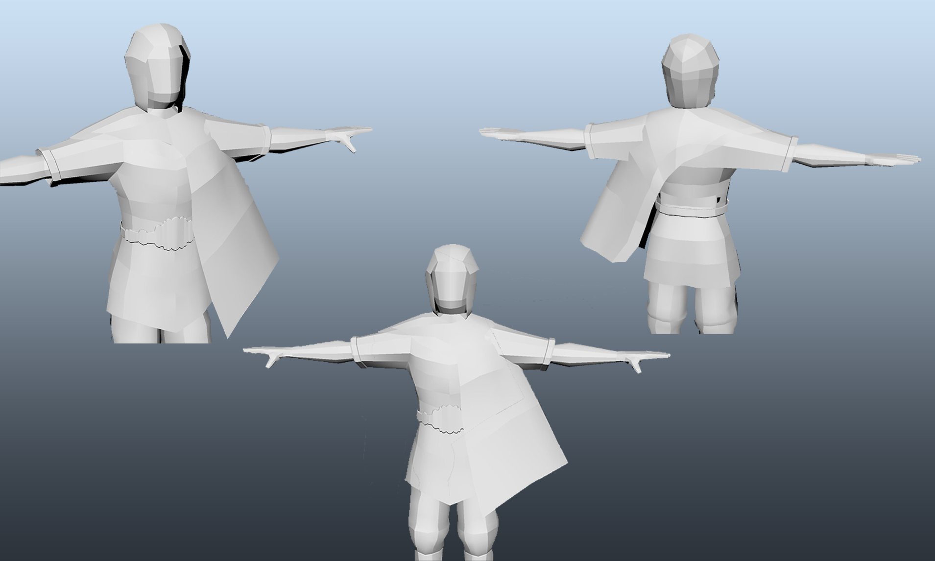 The Player model with the Player’s side cape