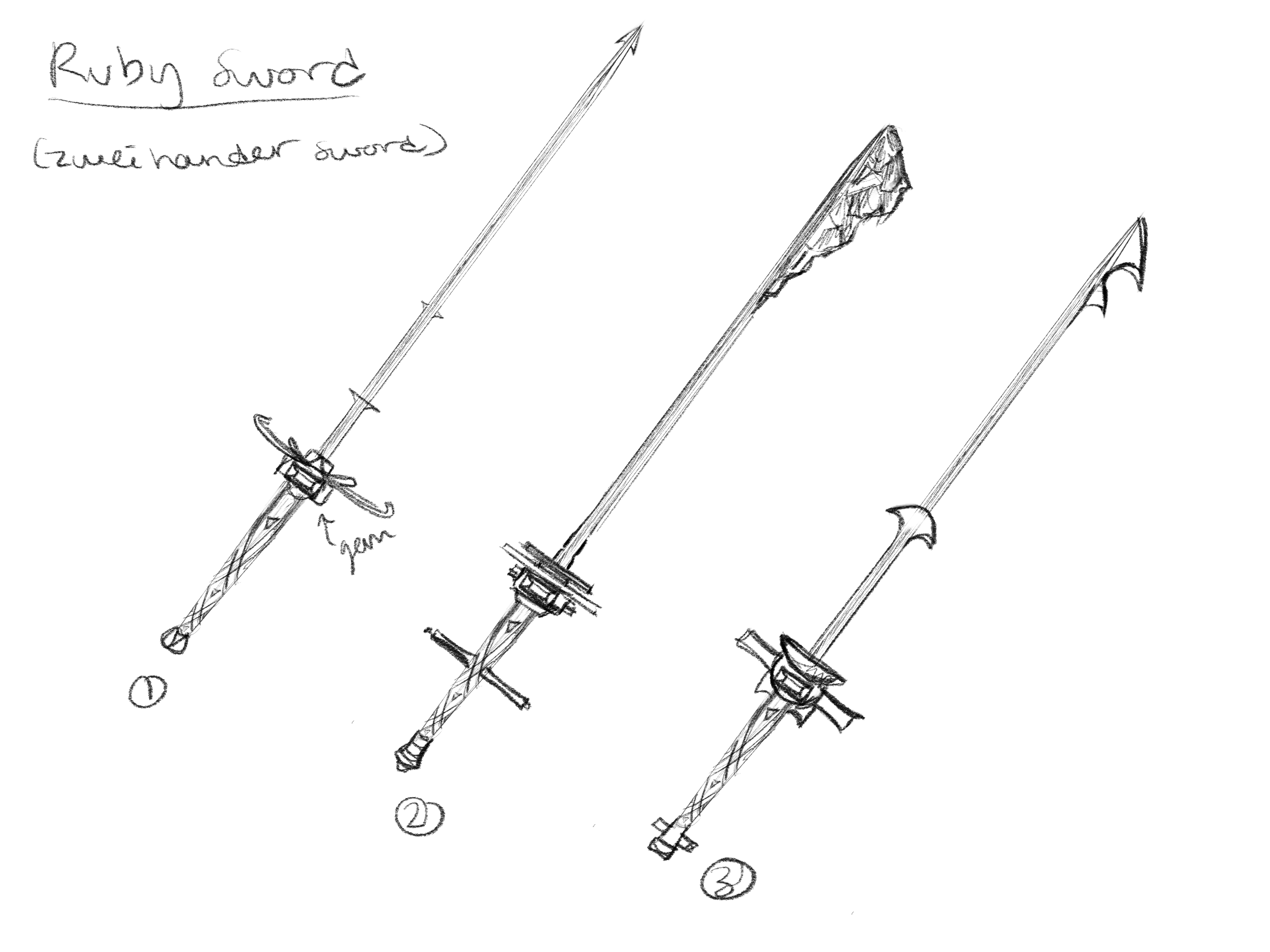 Ruby Sword Concept