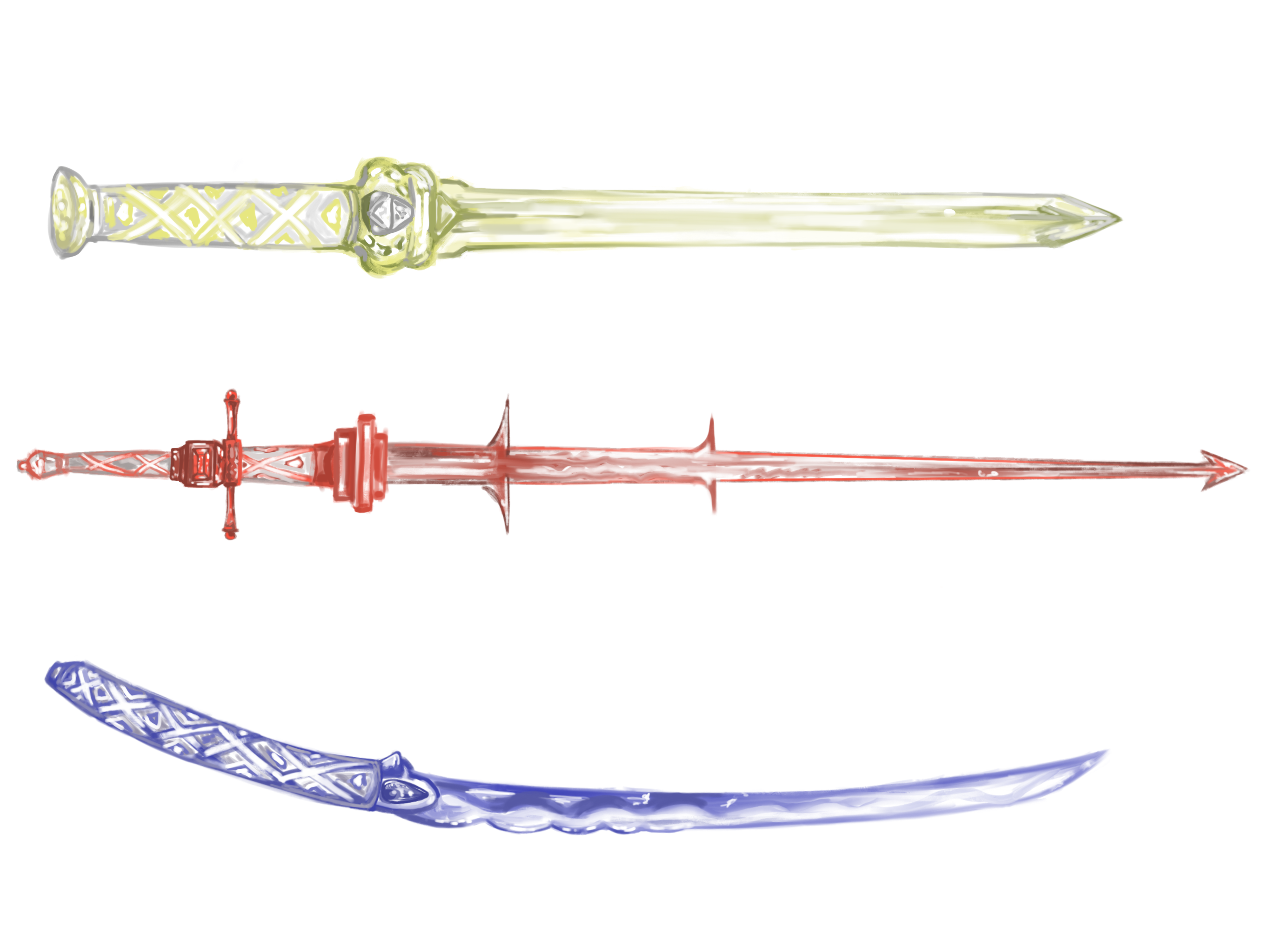 Updated Sword Concepts