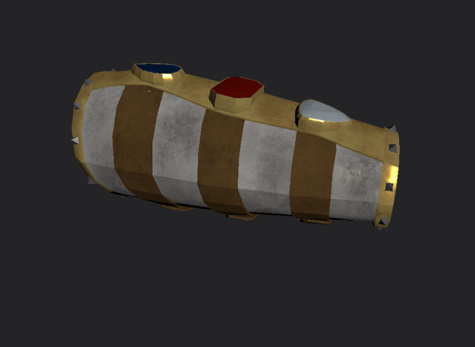 Updated Bracer Model with Unity HDRP Shader