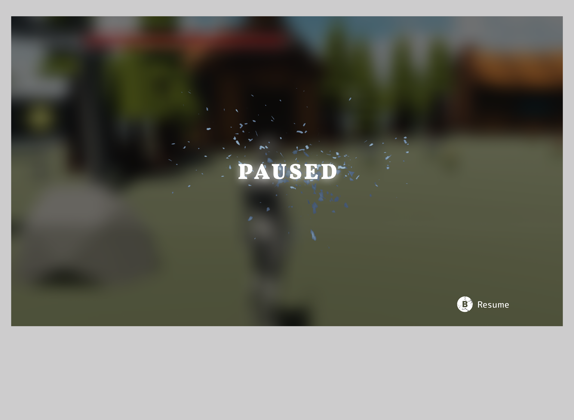 Updated Pause Menu Design